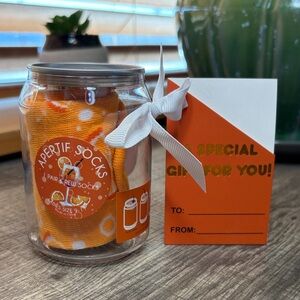 🪷5 for $20🪷 Apertif Orange Slice Crew Sock Gift Set